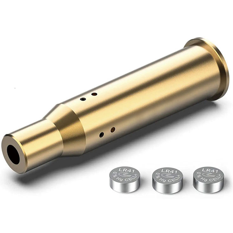 Feyachi Bore Sighter 7.62x54R Red Laser Bore Sighter kanthi 3 Set Baterei